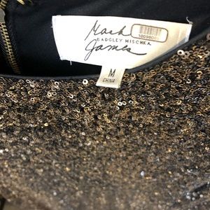 Badgely Mischka sequin mini dress sz M (i.e. 6)